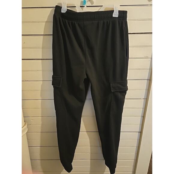 Mens Black Cougar Sport Sweatpants Size XL With 4 Pockets - Picture 2 of 3
